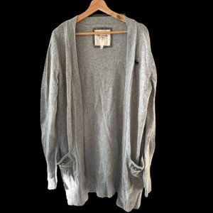 Abercrombie & Fitch Sweater Cardigan with Jewel Detailed Pockets
